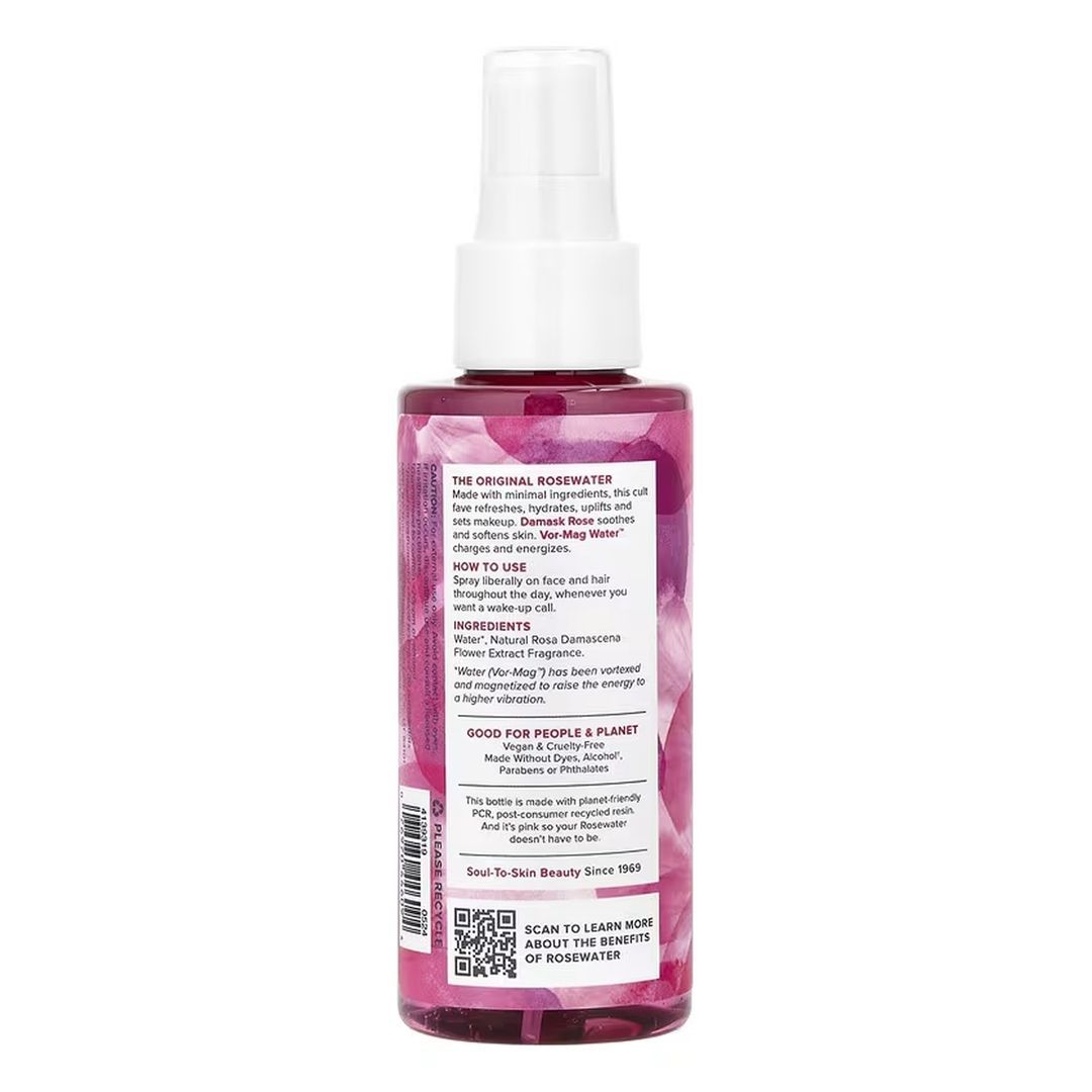 Rosewater Atomizer - 4oz Rose