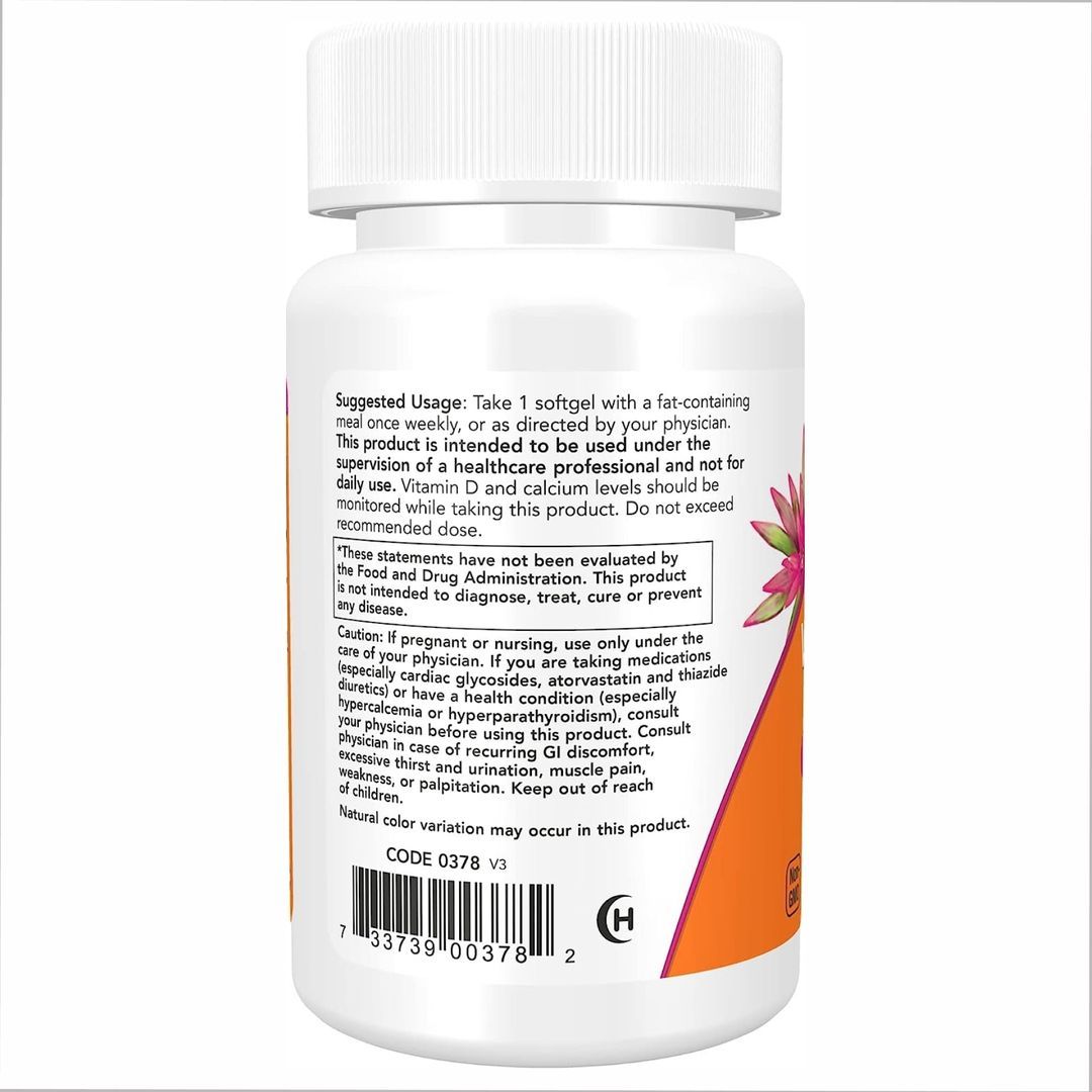 VIT D-3 50,000 IU - 50 sgels