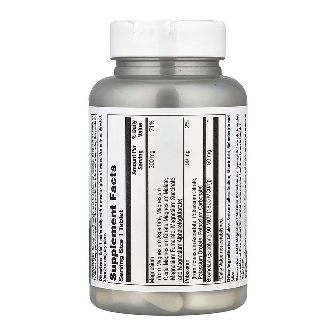 Magnesium Potassium Bromelain - 60 tabs