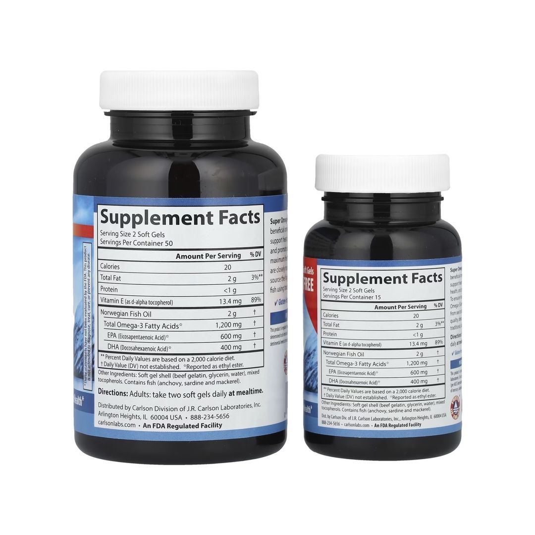 Super Omega-3 Gems 100+30 - 130 softgels